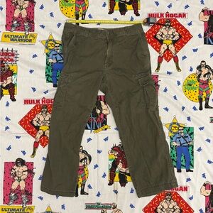 Men's Olive Cargo Pants